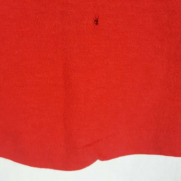 Vtg 80s Wilcox 87 Reunion T-Shirt M Red California - Picture 6 of 9